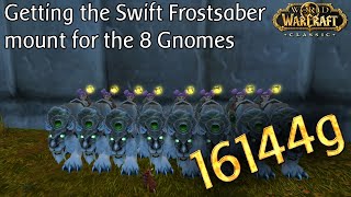 16144g · Getting the Swift Frostsaber mount for the 8 Gnomes [upl. by Drawde]