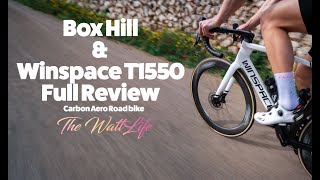 Box Hill amp Carbon Aero bike Winspace T1550 Full Review [upl. by Sivrad]