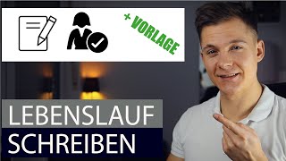 Lebenslauf  CV schreiben  meine Vorlage amp 10 Tipps [upl. by Munster79]