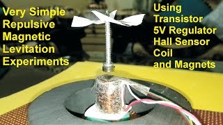 Very Simple Repulsive Magnetic Levitation Experiments [upl. by Lacagnia]