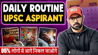 Daily routine of an IAS aspirant [upl. by Etnecniv]