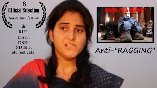 Anti ragging  a short film on college ragging in india  best short film award winning short film [upl. by Gordon]