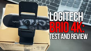 Logitech Brio 4K Pro Webcam Review [upl. by Brandwein]