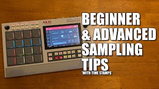 AKAI MPC Live ii Sampling Tips Beginner amp Advanced [upl. by Paradies]