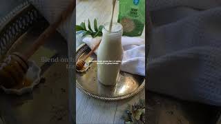 Maca chai with DIY hemp mylk [upl. by Llebana]