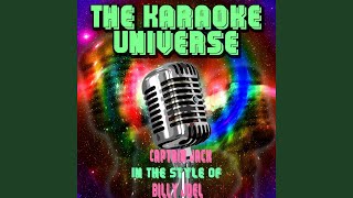 Captain Jack Karaoke Version In the Style of Billy Joel [upl. by Leumas]