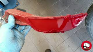 HOW TO REPLACE A FORD FIESTA REAR BUMPER REFLECTOR AND BUMPER BRACKET [upl. by Annaitsirk]