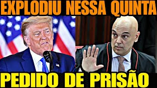 BOMBA PRISÃO FOI DECRETADA APÓS DECISÃO JUDICIAL TRUMP E ELON MUSK ACABARAM DE SOLTAR BOMBA GIGAN [upl. by Mirna490]