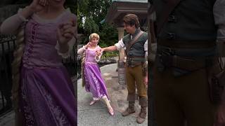 💖Rapunzel and Flynn Rider 😲💕 disney rapunzel shorts [upl. by Aerdnahc]