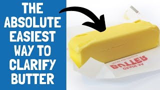 How To Make Clarified Butter Without Cheesecloth  3 Simple Steps [upl. by Ina]