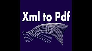 Xml to Pdf [upl. by Ayoted]