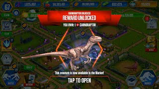 NEW UNLOCK HYBRIDS CARNORAPTOR MAX X3 LEVEL 40  HT GAME [upl. by Artinahs]