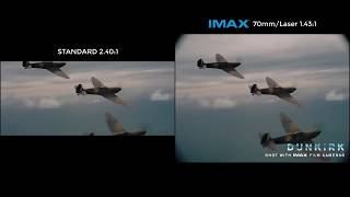 DUNKIRK — IMAX 70mm footage vs Standard footage [upl. by Yorgos748]