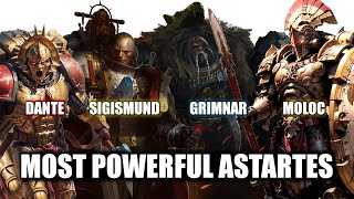 10 Strongest Space Marine Warriors Ever Warhammer 40K [upl. by Itsim]