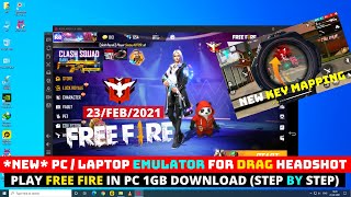 NEW BEST EMULATOR LOW END FREE FIRE PC 60PS KO PLAYER 141056 STEP BY STEP WITHOUT GRAPHIC 2021 [upl. by Ahsenre228]