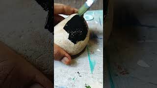 Stone painting easy idea ❣️ [upl. by Euphemia]