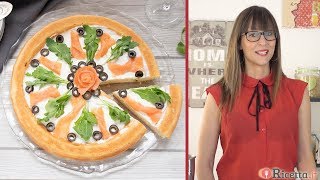 Crostata morbida con salmone e Philadelphia  Ricettait [upl. by Ariahs]