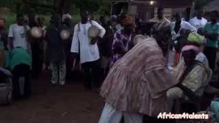 Dagomba tribe in the Northern Region of Ghana performs final funeral rites [upl. by Nylrahc678]