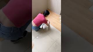 How to renovate and refresh your floor with newgeneration selfadhesive PVC tiles part22 homedecor [upl. by Odracir180]