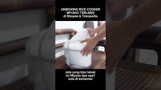 Rice Cooker Terlaris di Shopee amp Tokopedia ricecooker magiccom miyako cosmos [upl. by Dirgis]