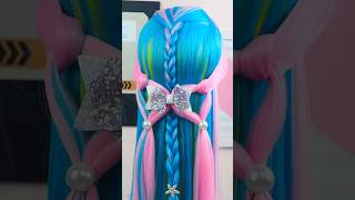 Easy hairstyle for school hairstyletutorial hairstyle hair haircare haircut trending [upl. by Niabi]