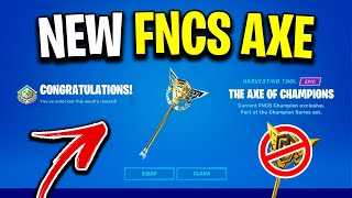 What The NEW FNCS Pickaxe Looks Like Fortnite Chapter 3 [upl. by Dougie381]