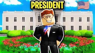 Nerd Becomes President Of Roblox Brookhaven 😲🤑 [upl. by Desi]