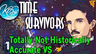 Time Survivors  1  HISTORICAL HEROES VAMPIRE SURVIVORS  First Look Lets Play [upl. by Peppi]