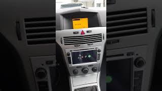 Hizpo Android 10 Car Radio  Astra H GTC  VXR [upl. by Rengia]