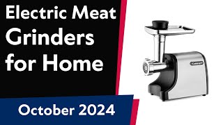 TOP6 Best Electric Meat Grinders for Home 2024 [upl. by Fairlie]