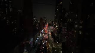 rooseveltisland tramway manhattan newyorkcity nyc traffic nightview [upl. by Means]