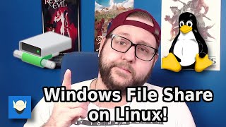 How To Setup a Windows File Share on Linux [upl. by Pace]