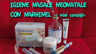 Igiene Nasale Neonatale Con Narhinel  powermamy [upl. by Kamilah]