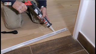 Fixer coller et jointer avec du mastic colle Bricolage avec Robert [upl. by Grassi]