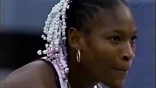 Serena Williams vs Martina Hingis 1999 US Open Highlights [upl. by Attennaej]