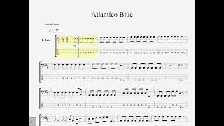 Atlantico Blue ベースTAB譜 [upl. by Warner]