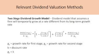 Estimating and Calculating Dividend Growth Rates [upl. by Mars]