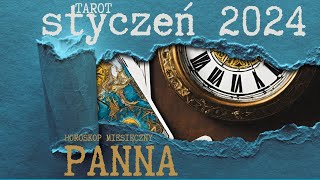 PANNA styczeń 2024 tarot  Horoskop miesieczny [upl. by Airotnahs]