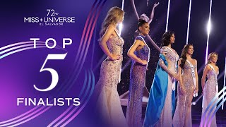 72nd MISS UNIVERSE  TOP 5  Miss Universe [upl. by Cutlor]