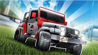 JEEP Freestyling in Rocket League [upl. by Miah]