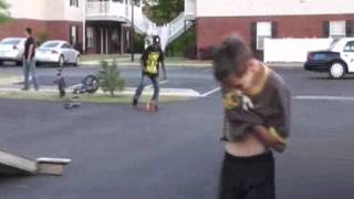 KID BAILS IN FRONT OF COPS FUNNY [upl. by Eimareg]