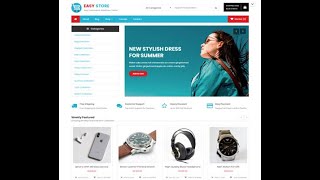 Online Shop Easy Store WordPress Free Theme Download and Installation [upl. by Dunson]