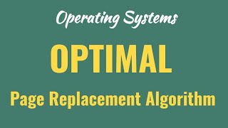 Optimal Page Replacement Algorithm  Operating Systems  Tamil [upl. by Joliet]