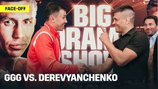 FACEOFF  GGG vs Sergiy Derevyanchenko [upl. by Ativel463]