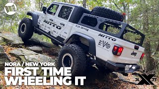 Jeep Gladiator Truck Overland EVO First Time OffRoad NORA New York Nitto JL JT Experience Part 2 [upl. by Sices]