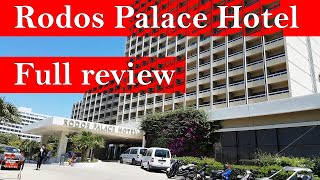 RODOS PALACE HOTEL Rhodes Greece  FULL tour and review [upl. by Mcguire]