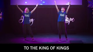 Epic Kids Worship Motions  quotKing of Kingsquot by Hillsong [upl. by Erodavlas385]