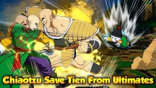 Chiaotzu save Tien from all SupersUltimates  Dragon Ball FighterZ [upl. by Regazzi]