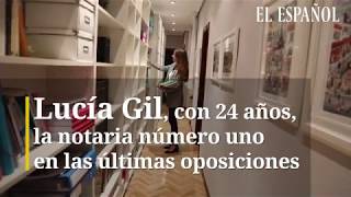 Lucía número uno en las oposiciones a notario [upl. by Karwan]