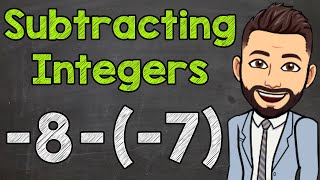 Subtracting Integers  How to Subtract Positive and Negative Integers [upl. by Stacia591]